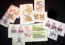 India KILOWARE MissionBag 500g (1LB-1½oz) Stamp Mixture    [vrac Kilowaar Kilovara Mixture - Lots & Kiloware (min. 1000 Stück)
