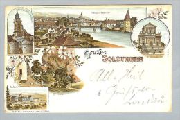 AK SO Solothurn 1900-4-17 Litho H.Guggenheim #231 - Other & Unclassified