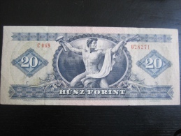 Billet HONGRIE :  20 Forint 1975 (C 069 - 28271) - Hongarije