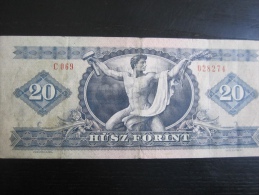 Billet HONGRIE :  20 Forint 1975 (C 069-274) - Hungary