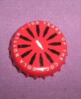 Coca-cola - Bottle Cap / Magnet - 100 Years Of The Coca-cola Bottle, Croatia, 2015. - Petten