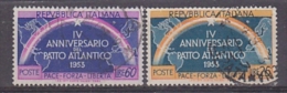 Italy 1953 Nato / Otan 2v Used (21600) - OTAN