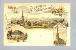 AK TG Kreuzlingen Egelshofen 1900-01-22 Litho T.Protz#1335 - Kreuzlingen