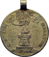 1738 MATRIMONIO CARLO III E MARIA AMALIA GETTONE DORATO - Come Da Foto - - Monarchia/ Nobiltà
