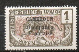 CAMEROUNE 1c Gris Olive  1916  N° 67 - Ungebraucht