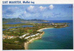 - SINT MAARTEN.  Mullet Bay -  Carte Maxi - - Sint-Marteen