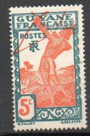 GUYANE Indigéne 1929-38 N°112 - Unused Stamps