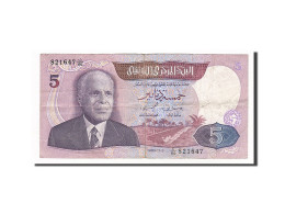 Billet, Tunisie, 5 Dinars, 1983, 1983-11-03, TB+ - Tunesien