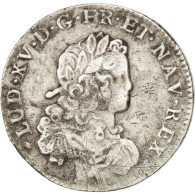 Monnaie, France, Louis XV, 1/3 Écu De France, 1/3 Ecu, 1721, Rouen, TB, Argent - 1715-1774 Luis XV El Bien Amado