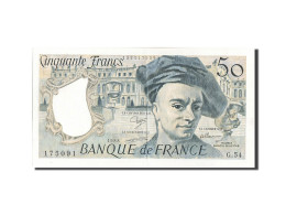 Billet, France, 50 Francs, 50 F 1976-1992 ''Quentin De La Tour'', 1988, SUP - 50 F 1976-1992 ''Quentin De La Tour''