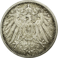 Monnaie, GERMANY - EMPIRE, Wilhelm II, Mark, 1908, Karlsruhe, TTB+, Argent - 1 Mark