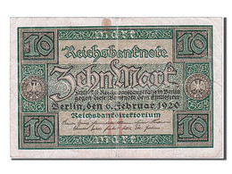 Billet, Allemagne, 10 Mark, 1920, TTB - 10 Mark