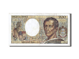 Billet, France, 200 Francs, 200 F 1981-1994 ''Montesquieu'', 1988, TTB - 200 F 1981-1994 ''Montesquieu''