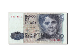 Billet, Espagne, 500 Pesetas, 1979, 1979-10-23, TTB - [ 4] 1975-…: Juan Carlos I.