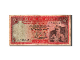 Billet, Ceylon, 5 Rupees, 1974, 1974-07-16, TB - Sri Lanka