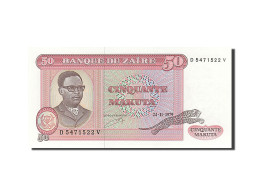 Billet, Zaïre, 50 Makuta, 1979, 1979-11-24, NEUF - Zaïre