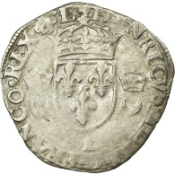 Monnaie, France, Douzain Aux Croissants, 1549, Bayonne, TB+, Billon - 1547-1559 Henry II