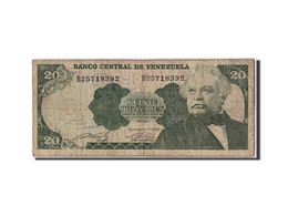 Billet, Venezuela, 20 Bolivares, 1989, 1989-09-07, B - Venezuela