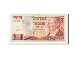 Billet, Turquie, 20,000 Lira, 1995, TB - Turquie