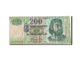 Billet, Hongrie, 200 Forint, 1998, TB - Ungheria