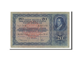 Billet, Suisse, 20 Franken, 1947, 1947-10-16, TB+ - Suisse