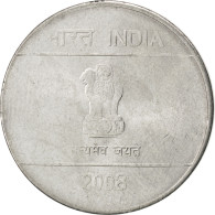 Monnaie, INDIA-REPUBLIC, Rupee, 2008, SPL, Stainless Steel, KM:331 - Inde