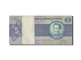 Billet, Brésil, 5 Cruzeiros, 1974, TTB - Brazilië