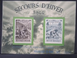 BELGIQUE - N° YVERT 639 ET 640 SUR SOUVENIR  EN 1944   A  VOIR P4486 - Storia Postale