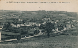 SAINT ELOY LES MINES - Vue Générale Du Quartier De La Mairie Et Les Rinchaux - Saint Eloy Les Mines