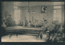 AVIATION - Camp D'Aviation De VILLACOUBLAY -Foyer Du Soldat De L'Union Des Femmes De France (soldats Jouant Au Billard ) - Velizy