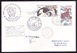 Lettre Terres Australes Et Antarctiques Françaises - Sonstige & Ohne Zuordnung