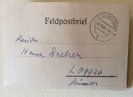 Feldpostbrief  Oldenburg Data 04/10/1943 - Documenten