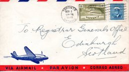 CANADA. N°220 De 1946 Sur Enveloppe Ayant Circulé. Lac Du Grand Ours. - Covers & Documents