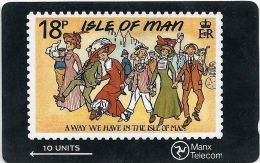 Isle Of Man - Stamps - A Way We Have In The IOM - 6IOMB - 1990, 15.000ex, Used - Isla De Man