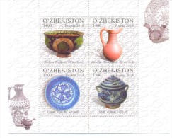 2015. Uzbekistan,  Cultural Heratage, Ceramics, S/s, Mint/** - Ouzbékistan