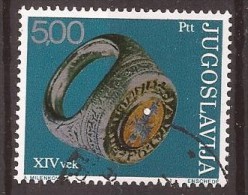 1975  1587-92  SCHMUCK  JUGOSLAVIJA JUGOSLAWIEN MUSEUM SEXPONATE  USED - Used Stamps