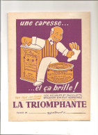 Protège Cahier La Triomphante Par Tous Les Temps Vos Meubles Et Parquets Brilleront D'un éclat Incomparable - Book Covers