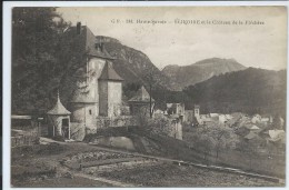 Saint-Jeoire-Haute-Savoie-St-Jéoire Et Le Château De La Fléchère-(CPA).. - Saint-Jeoire