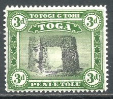 Tonga 1942 3d - Mint Previously Lightly Hinged - Tonga (...-1970)