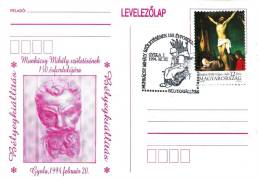 HUNGARY - 1994.Postal Stationery - 150th Anniversary Of The Birth Of Painter Munkácsy  FDC!!! II. - Entiers Postaux