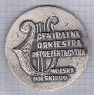 Music Musique, Medal Medaille Poland, Military Orchestra, Centralna Orkiestra Reprezentacyjna Wojska Polskiego - Non Classés