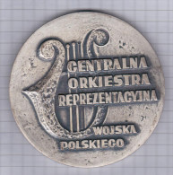 Music Musique, Medal Medaille Poland, Military Orchestra, Centralna Orkiestra Reprezentacyjna Wojska Polskiego - Zonder Classificatie