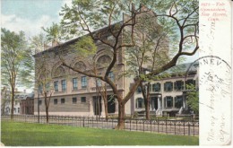 New Haven Connecticut, Yale University Gymnasium, Campus Building, C1900s Vintage Postcard - New Haven