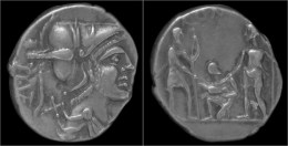 TI Veturius AR Denarius - Republiek (280 BC Tot 27 BC)