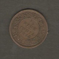 INDIA   1/2  PICE  1915  (KM # 510) - India