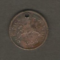 INDIA   1  PICE  1954  (KM # 1.4) - Indien