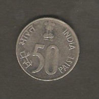 INDIA   50 PAISE  1998  (KM # 69) - Indien