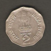 INDIA   2 RUPEES  1998  (KM # 121) - India