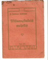 European Latvian Religion Old Book RIGA 1921 K. Beldawa ? Story Christianity - Alte Bücher