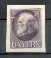 Bayern FRIEDENSDRUCK 105IU UNGEZÄHNT* 50EUR (E4188 - Postfris